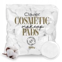 Płatki Kosmetyczne Bawełnianie Okrągłe Clavier - 500 gr.