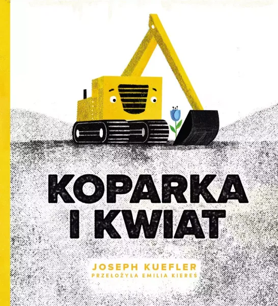 Koparka i kwiat zdjęcie 1