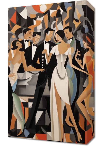 Obraz 30x50cm Bal w Art Deco zdjęcie 1