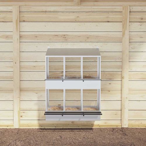 Gniazdo dla kur z 6 przegrodami, ocynkowane na Arena.pl