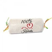 ręcznik ecru cukierek z haftem "100% kobieta"