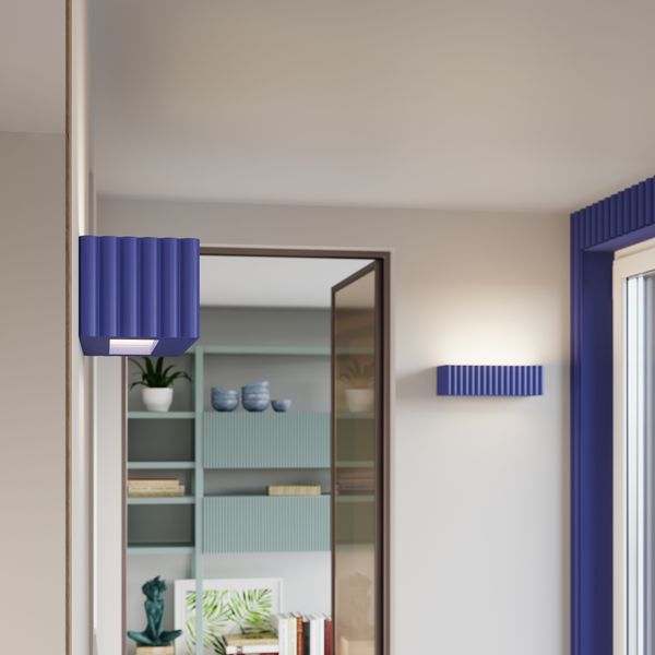 Kinkiet ceramiczny RIGATA ultramaryna zdjęcie 13