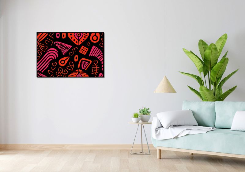 Plakat 91,5x61cm Rytm Wzorów zdjęcie 4
