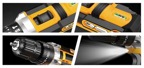 UDAROWA Wiertarka Wkrętarka AKUMULATOROWA WALIZKA 2xAKU 20V BITY na Arena.pl