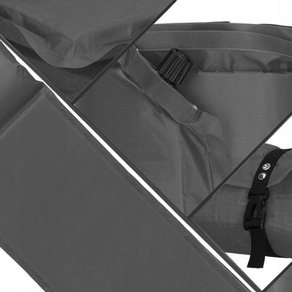 MATA SAMOPOMPUJĄCA KARIMATA TURYSTYCZNA Z PODUSZKĄ 186 cm DMUCHANA GRUBA zdjęcie 14