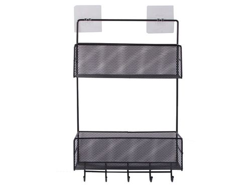 ORGANIZER METALOWY ZAWIESZANY PÓŁKA WISZĄCA KUCHENNA DO ŁAZIENKI WIESZAK na Arena.pl