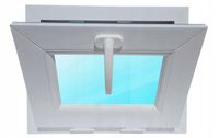 Okno PCV BIAŁE 50x40 nowe uchylane 500x400 producent
