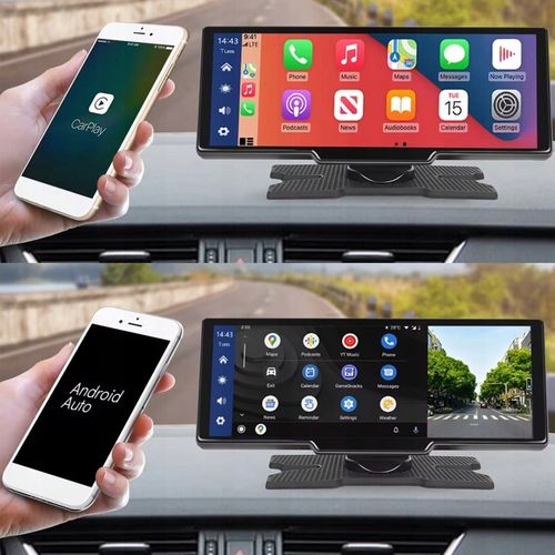 Stacja Ekran Monitor Nawigacja Rejestrator 4K Kamera Android Auto CarPlay na Arena.pl