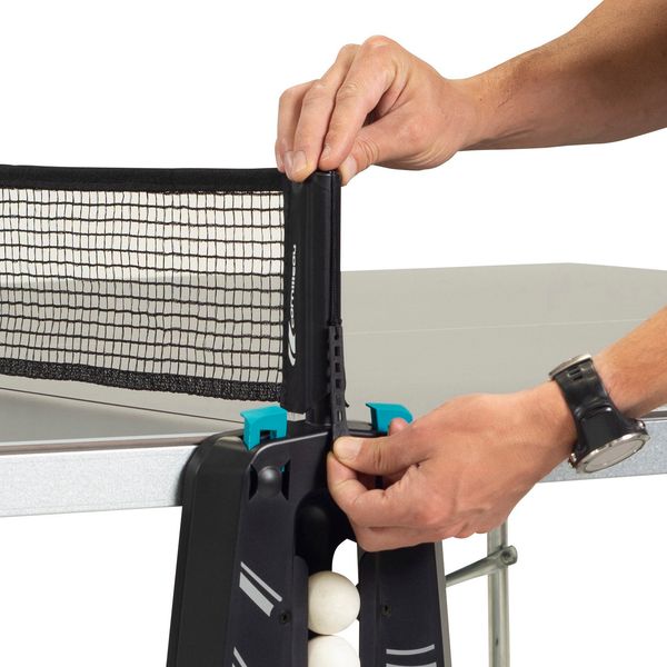 Stół do tenisa 100X Outdoor Cornilleau niebieski zdjęcie 5