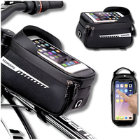 SAKWA ROWEROWA POD RAMĘ NA TELEFON WODOODPORNE ETUI TORBA SASZETKA UCHWYT