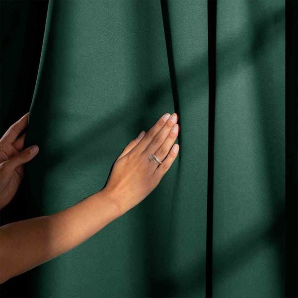 CURT/AH/BLACKOUT/EYELETS/D.GREEN/140X245/1PC zdjęcie 8