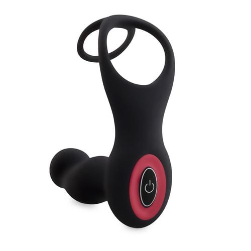 teazers cock & ball ring prostate vibrator with remote control na Arena.pl