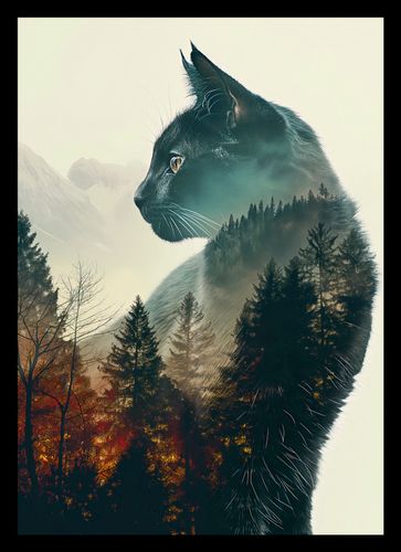 Plakat 21x29,7cm Koci Duch Lasu na Arena.pl
