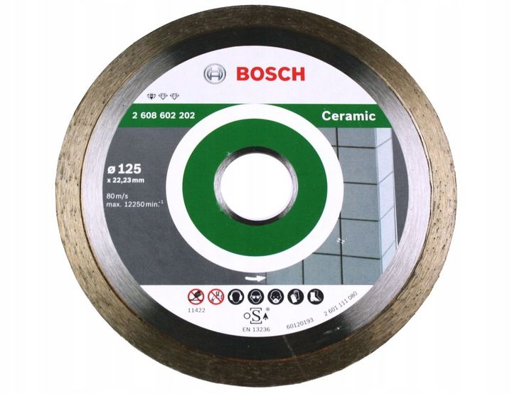 BOSCH TARCZA DIAMENTOWA 125mm ceramika gres marmur zdjęcie 3