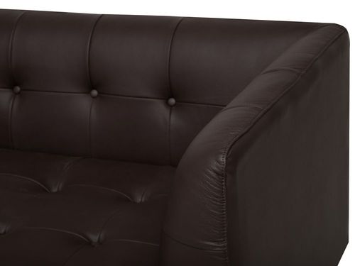 Sofa Skórzana Brązowa Byske na Arena.pl