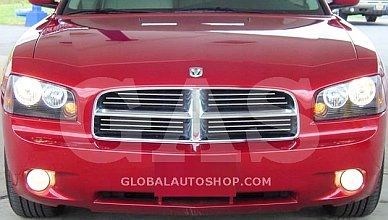 Dodge Charger - Chromowane Listwy Grill Chrom Atrapy Zderzaka Tuning zdjęcie 1