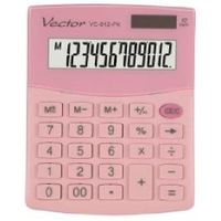 KALKULATOR VECTOR VC-812-PK 5904329965703