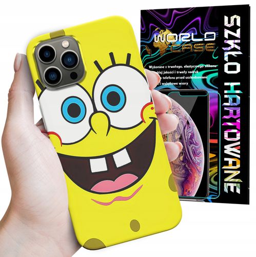 ETUI CASE DO IPHONE 16 PRO - SPONGEBOB BAJKI GRY WYBÓR PLECKI + SZKŁO na Arena.pl