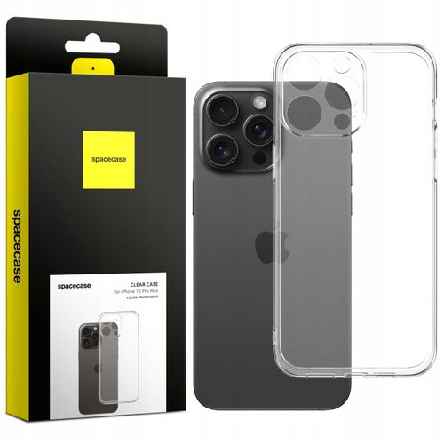 Spacecase Clear Case iPhone 15 Pro Max na Arena.pl