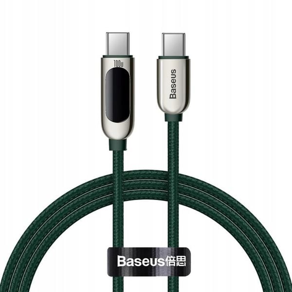 Baseus Kabel przewód USB-C PD miernik mocy 100W 5A zdjęcie 1
