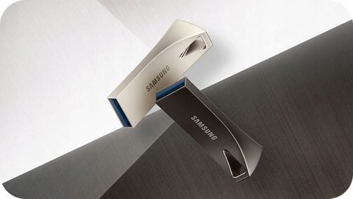 Pendrive SAMSUNG BAR Plus Champaign Silver USB 3.1 128GB na Arena.pl