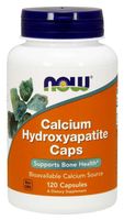 NOW FOODS Calcium Hydroxyapatite Caps - Hydroksyapatyt Wapnia (120 kaps.)