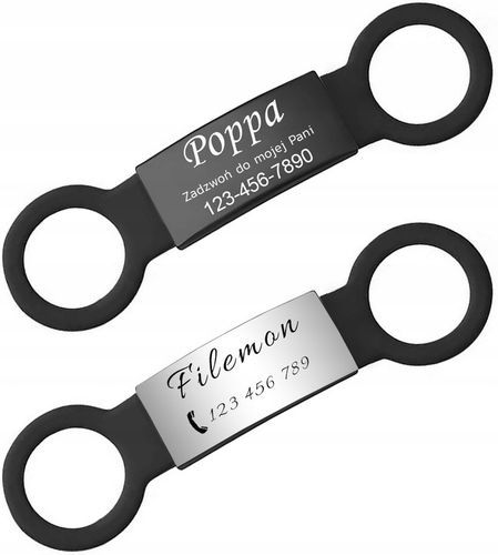 OBROŻA DLA KOTA ADRESÓWKA ODBLASKOWA INDETYFIKATOR KOT PIES + GRAWER na Arena.pl