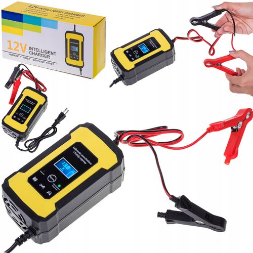 PROSTOWNIK SAMOCHODOWY DO AKUMULATORÓW 12V 6A na Arena.pl