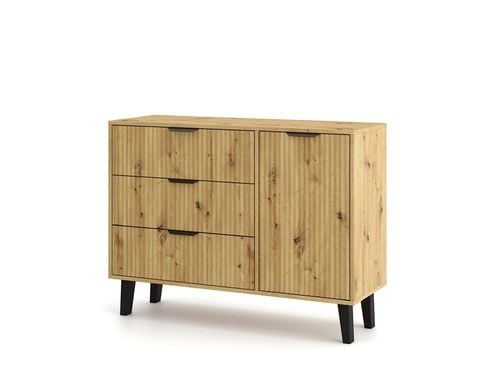 Komoda Scandi 1D3S SLIM DĄB ARTISAN na Arena.pl