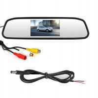 Monitor, wyświetlacz kamery cofania w lusterku