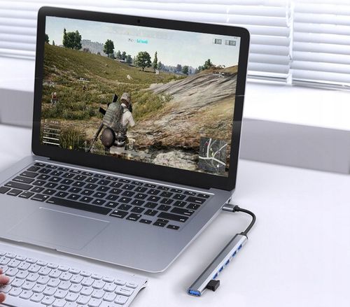 HUB USB 3.0 ROZDZIELACZ ROZGAŁĘŹNIK 7 PORTÓW 7X USB SLIM 7W1 AKTYWNY DRMZ na Arena.pl