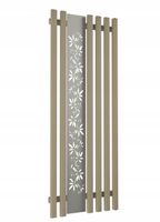 Grzejnik dekoracyjny FLOWER 140x60 QUARTZ II