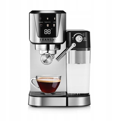 Ekspres ciśnieniowy kolbowy ze spieniaczem AUTOMAT LCD Pompka ULKA 20 na Arena.pl