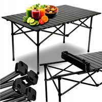 STÓŁ SKŁADANY TURYSTYCZNY OGRODOWY CATERINGOWY ROZKŁADANY STOLIK NA TARAS