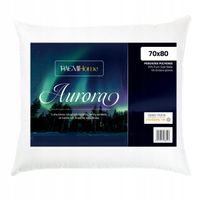 Poduszka Puchowa 70x80 AURORA Naturalny Puch Gęsi Biały 95%