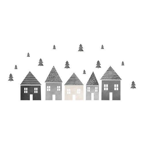 Naklejki Szare Domki DK199 L na Arena.pl