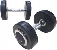 Hantel Ogumowane do Treningu Ćwiczeń SPARTAN 1x 5 kg
