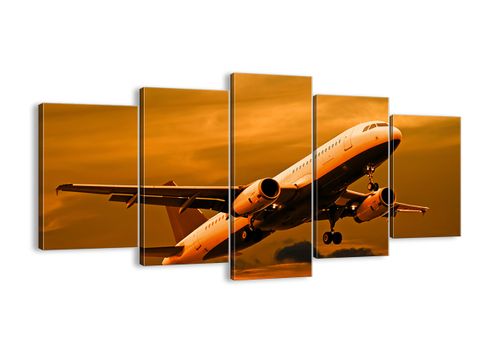 Obraz Na Płótnie - Samolot Start - 160X85 Cm - Ea160X85-0368 na Arena.pl