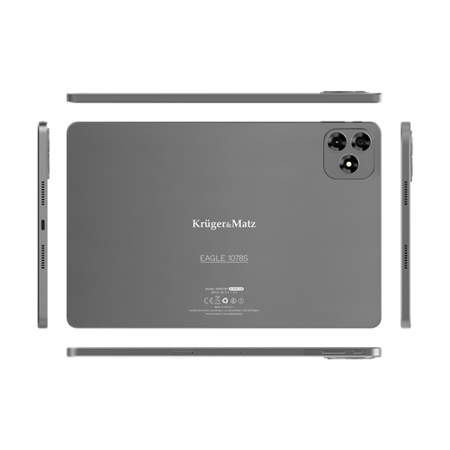 Tablet Kruger&Matz 11” EAGLE 1078S 8/256GB GPS USB-C LTE Android 15 IPS na Arena.pl