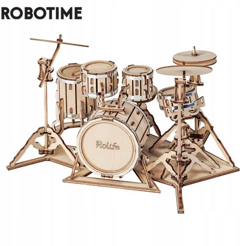 ROBOTIME Drewniany Model Puzzle 3D Saksofon na Arena.pl