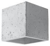 Kinkiet lampa ścienna QUAD Beton Sollux Lighting