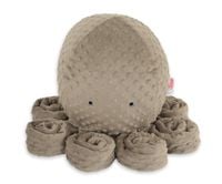 Wielka przytulanka Ośmiornica XXL- brązowy