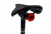 LAMPKA ROWEROWA TYLNA LED USB CZUJNIK STOP MX2