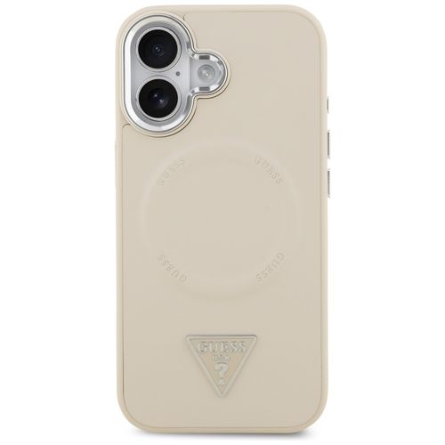 etui guess triangle logo magsafe do      iphone 17 beżowy na Arena.pl
