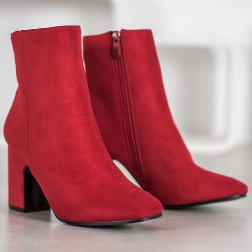 Seksowne Czerwone Botki r.37 na Arena.pl