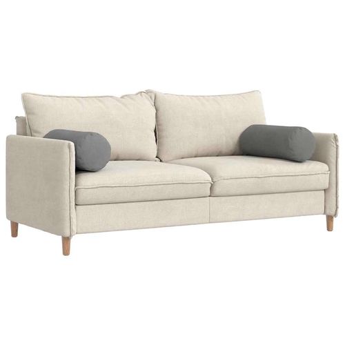 Poduszki Wałkowe 2 pcs Ciemnoszary Ø 25 x 70 cm na Arena.pl