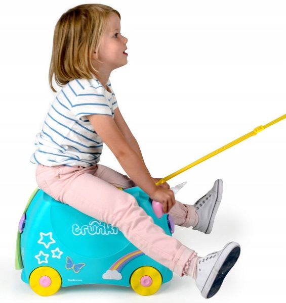 WALIZKA TRUNKI JEŻDŻĄCA WALIZECZKA JEŹDZIK UNICORN zdjęcie 9