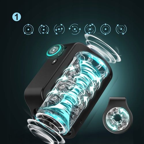 męski automatyczny masturbator posuwisty 7 funkcjami obracania i wkładania na Arena.pl