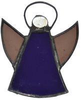 Anioł aniołek szkło witrażowe zawieszka dekoracja prezent