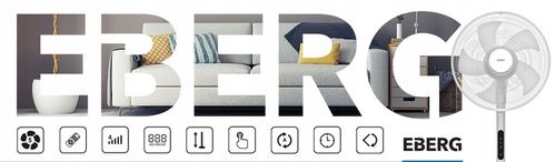 Wentylator stojący HYG wiatrak podłogowy cichy mocny 5 łopatek aż 45cm XXL na Arena.pl